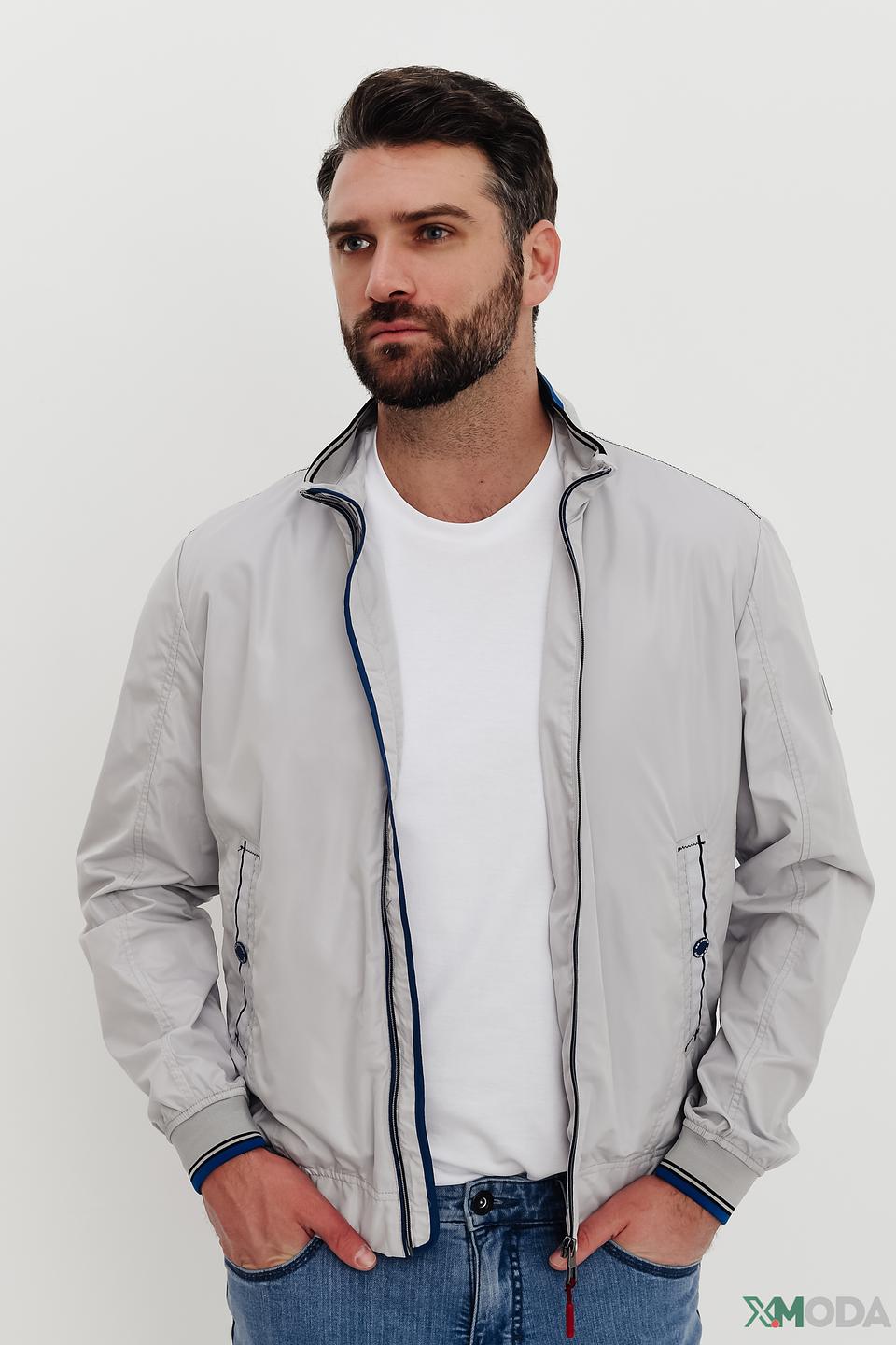 Ветровка Sea Barrier серый с полосками