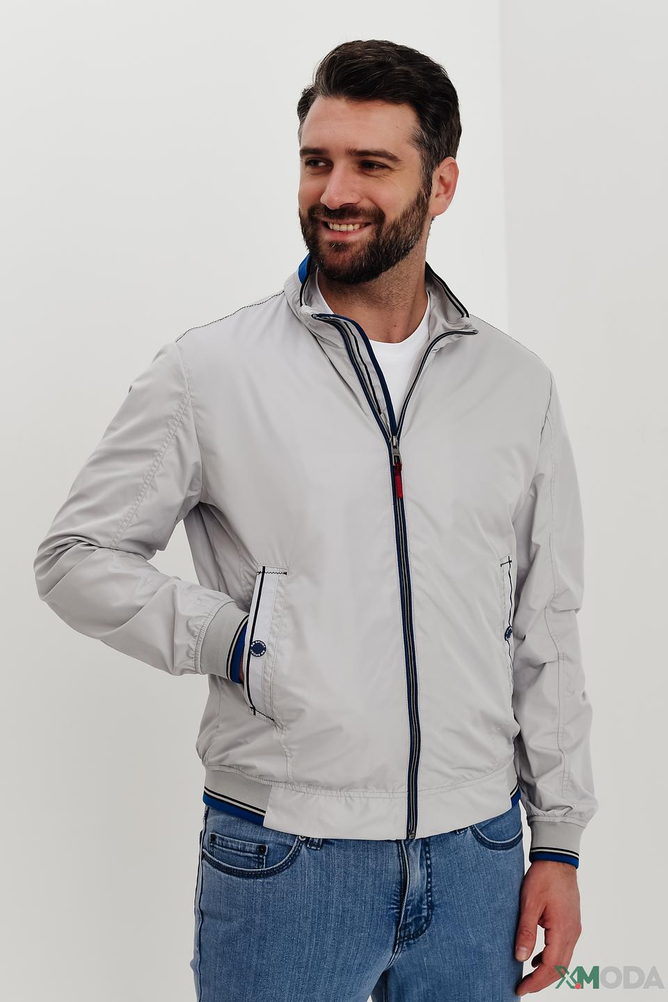 Ветровка Sea Barrier серый с полосками