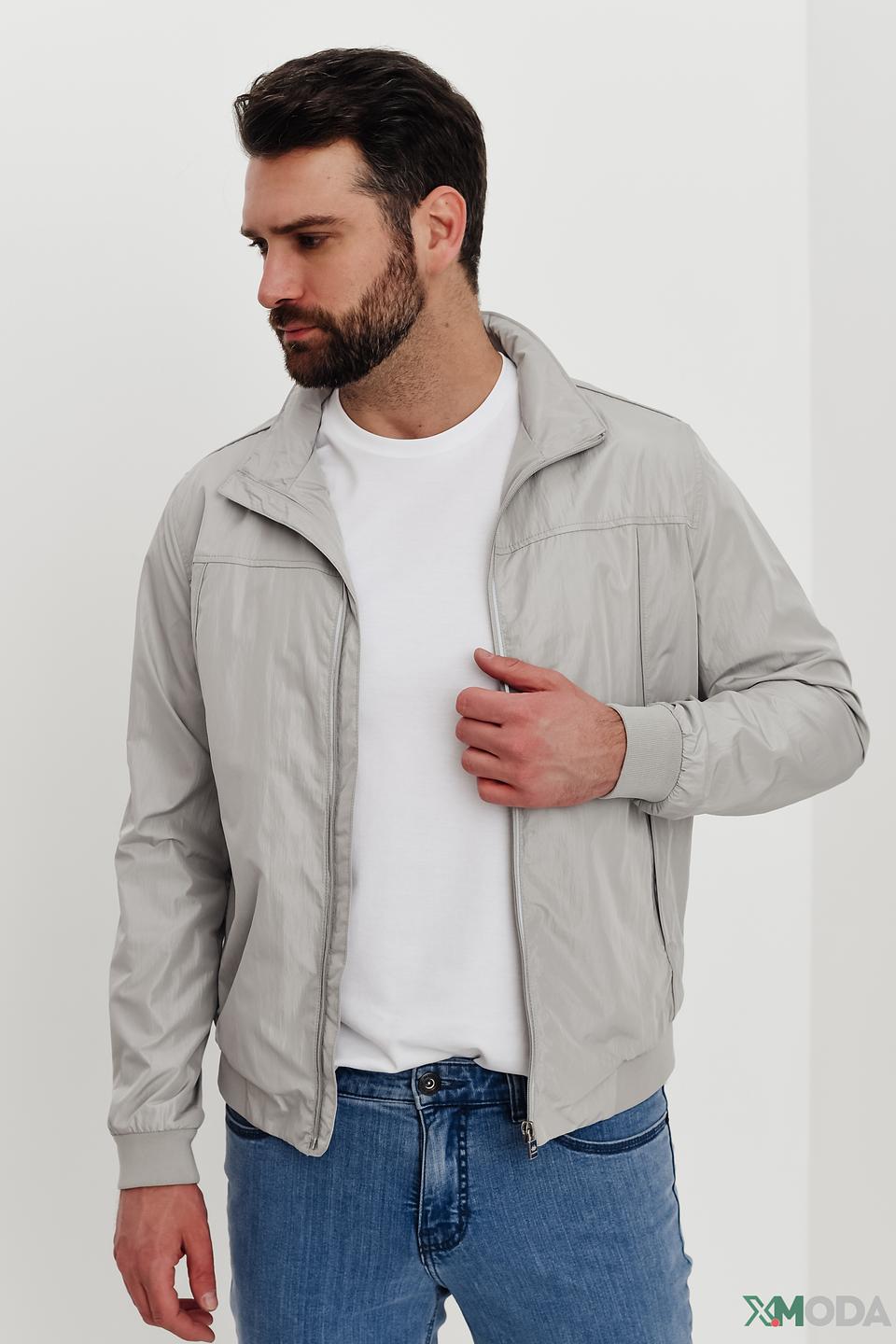 Ветровка Granchio светло-серый