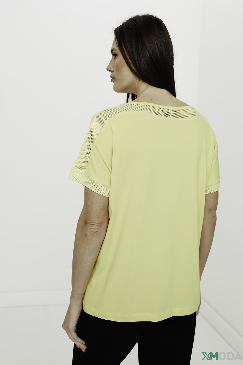 Футболка Tuzzi с полосками жёлтая