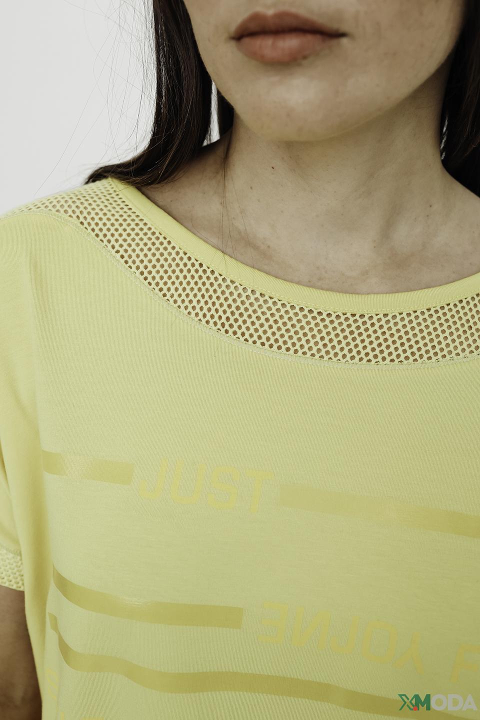 Футболка Tuzzi с полосками жёлтая