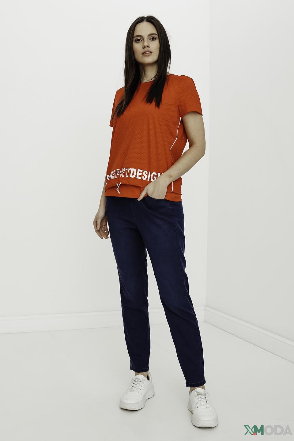 Футболка Tuzzi с логотипом красная