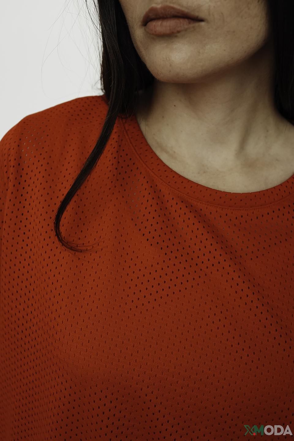 Футболка Tuzzi с логотипом красная