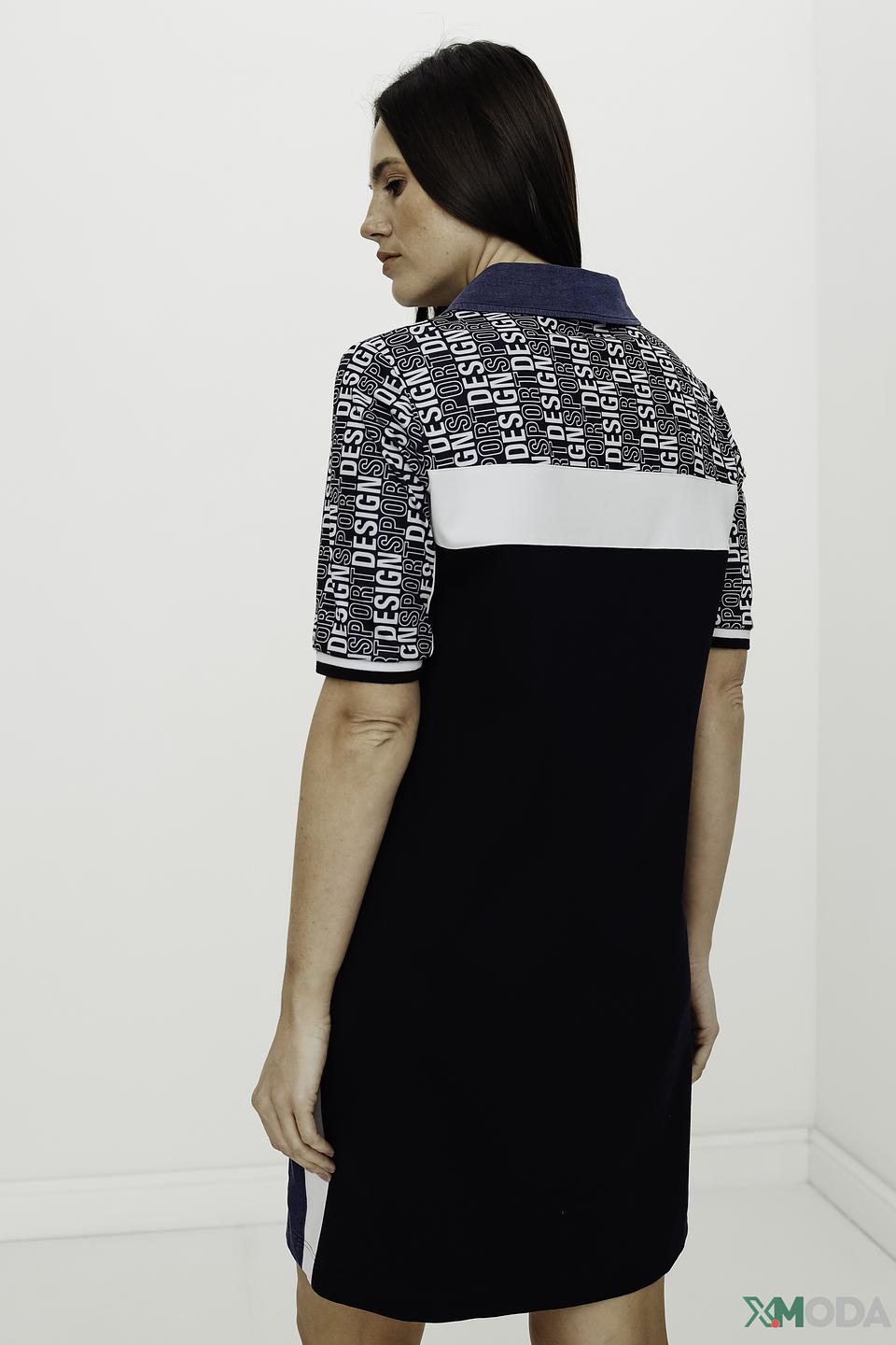 Платье Tuzzi приталенное синее