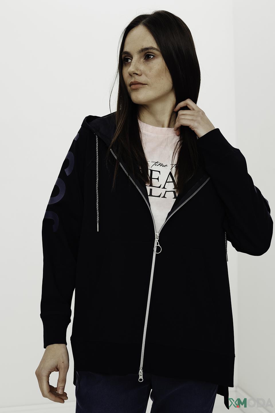 Кардиган Tuzzi с надписью чёрный