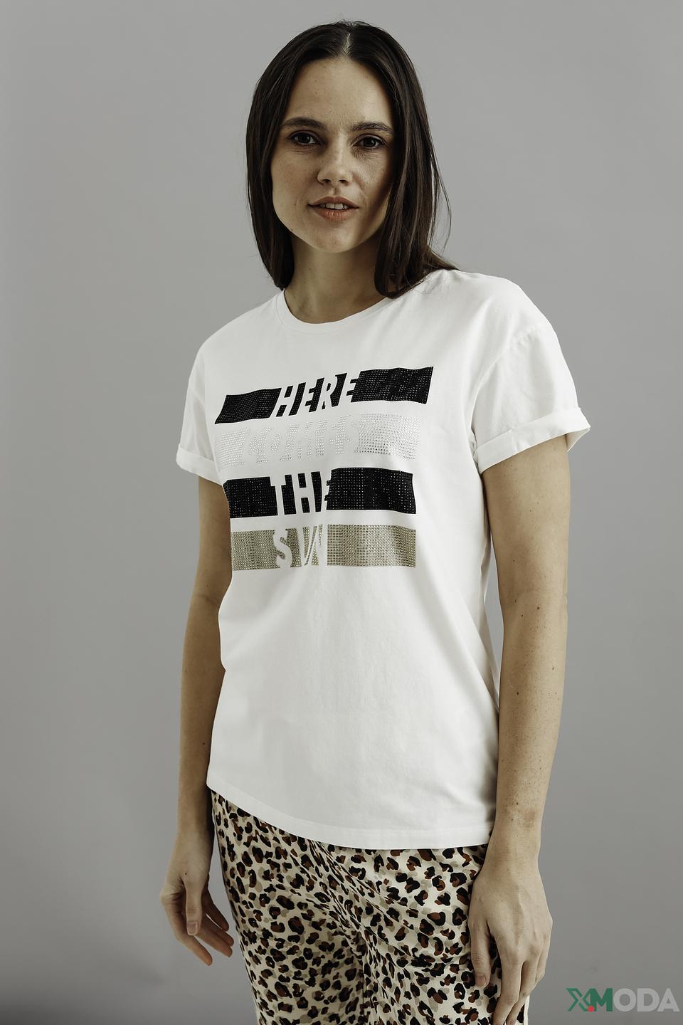 Футболка Marc Aurel с принтом