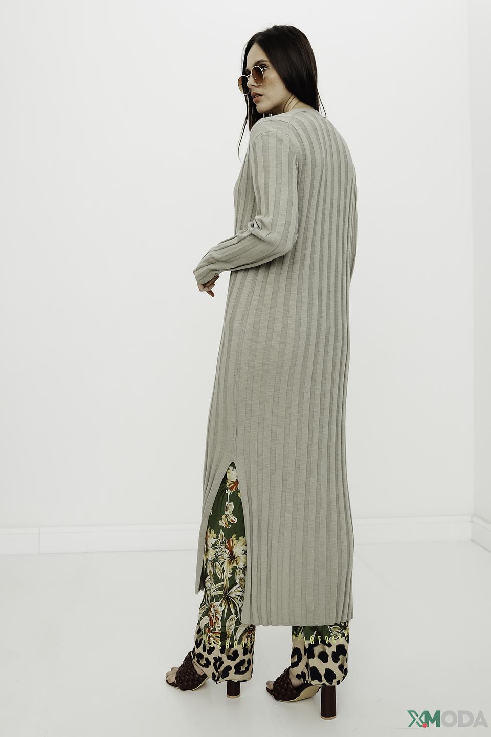 Кардиган Marc O Polo в полоску бежевый