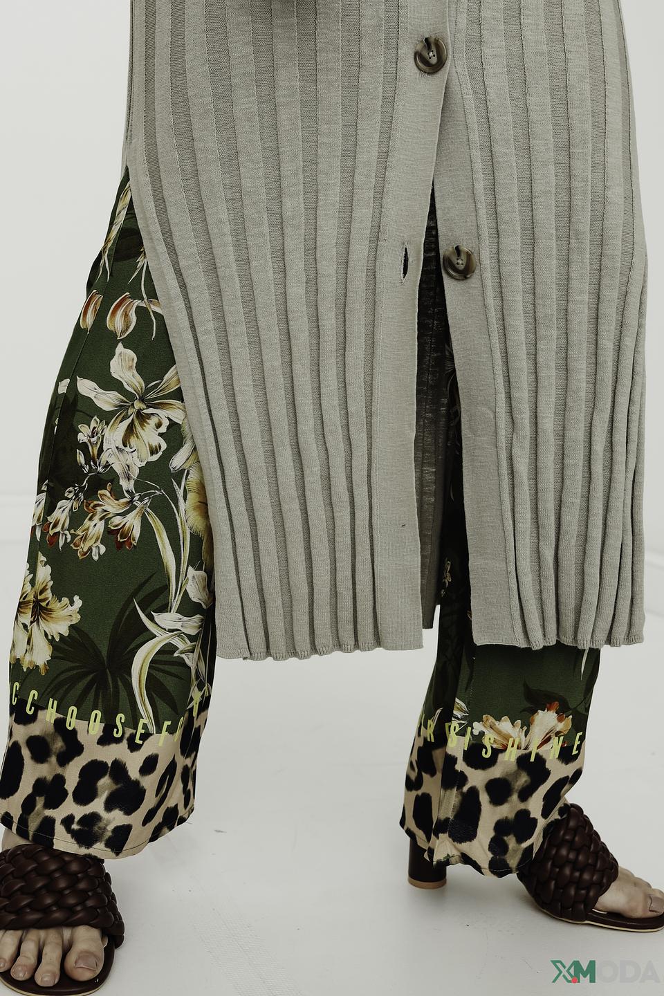 Кардиган Marc O Polo в полоску бежевый