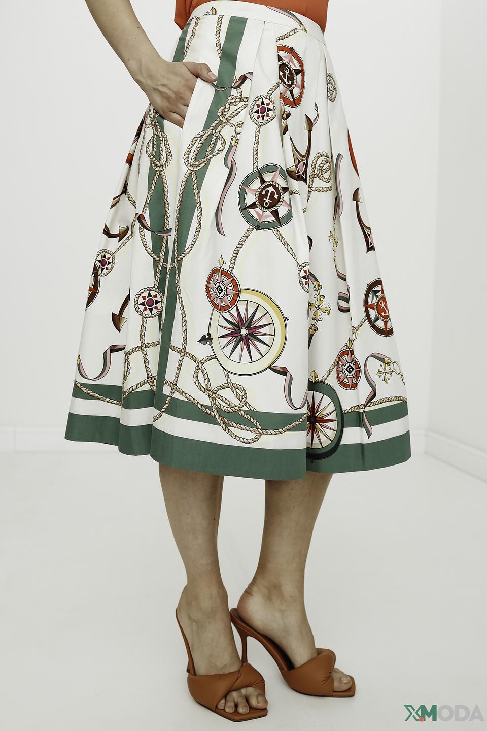 Юбка Gant с принтом, 4401087