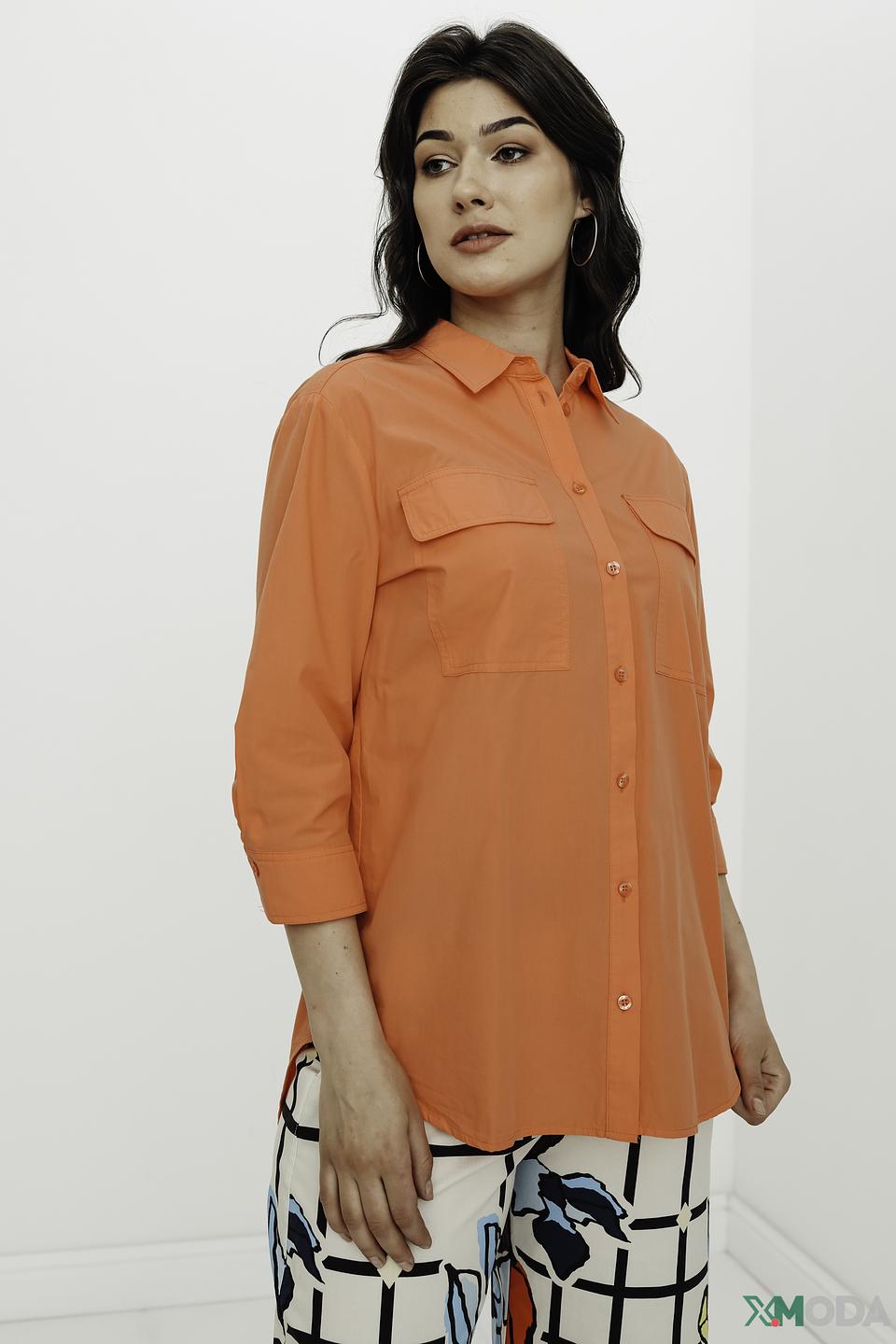 Рубашка Betty Barclay оранжевая
