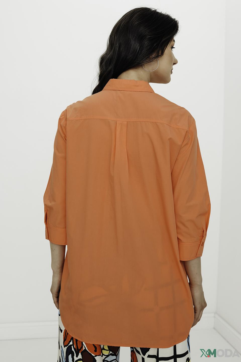 Рубашка Betty Barclay оранжевая