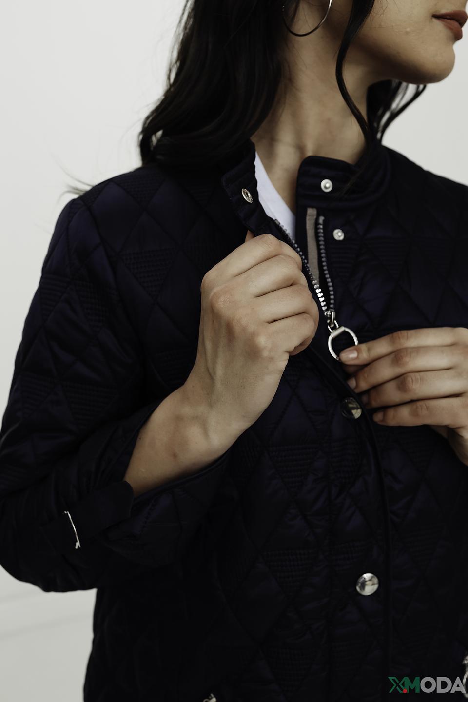 Пальто стеганое Betty Barclay синее