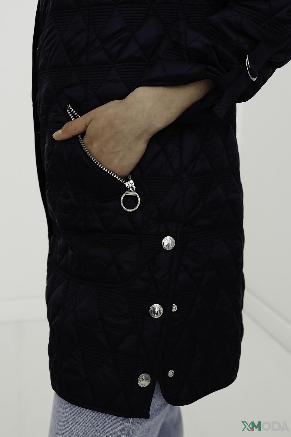 Пальто стеганое Betty Barclay синее