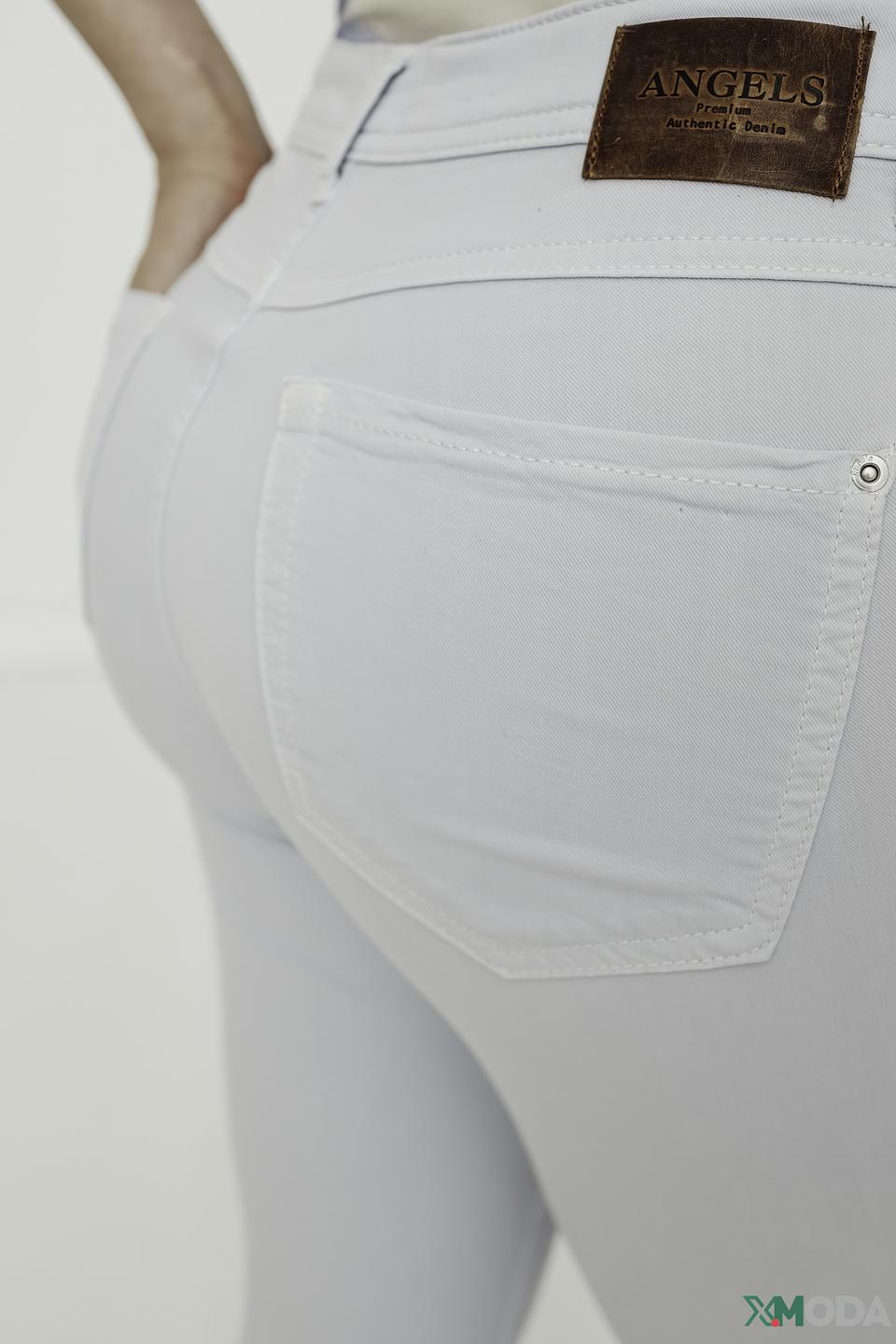Джинсы Angels скинни светло-серые