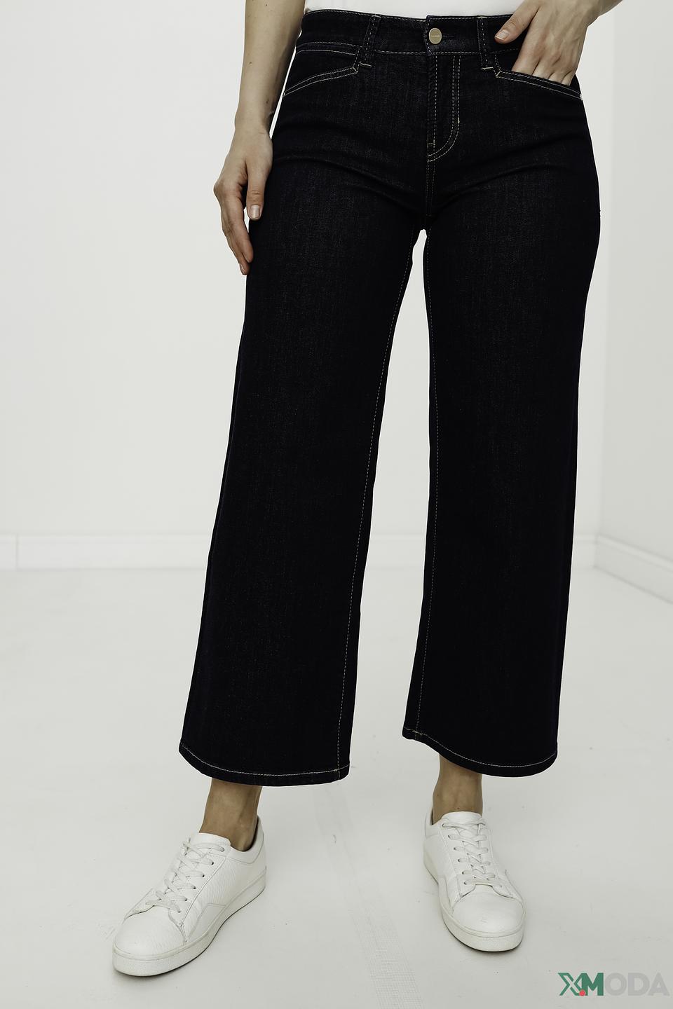 Джинсы Cambio клеш тёмно-синие