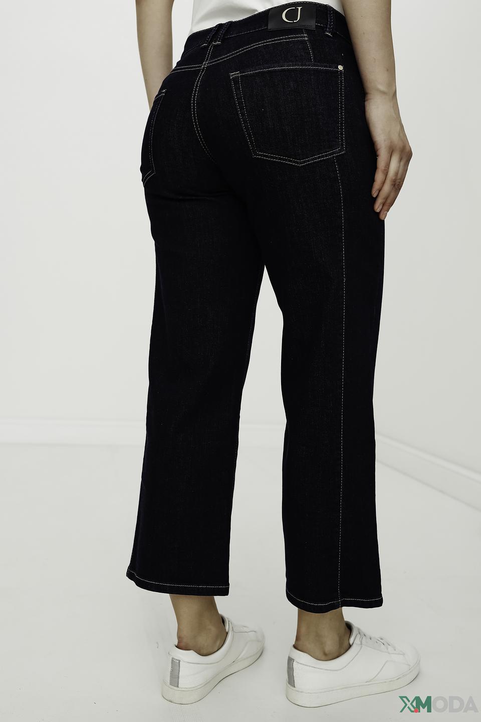 Джинсы Cambio клеш тёмно-синие