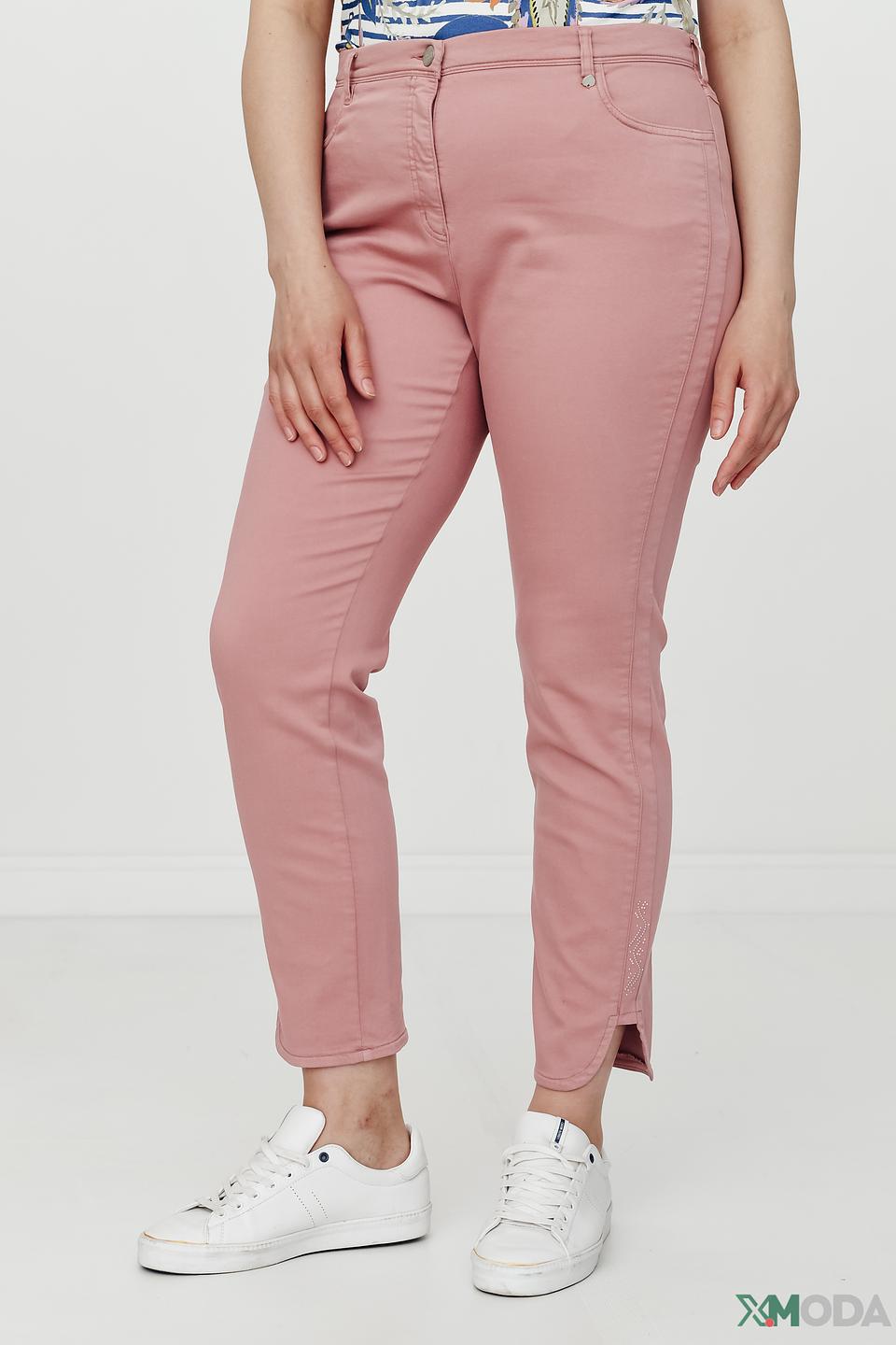 Брюки Relaxed by Toni розовые