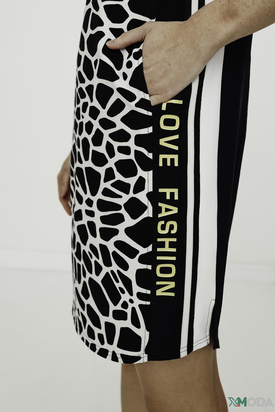 Платье Tuzzi приталенное с принтом