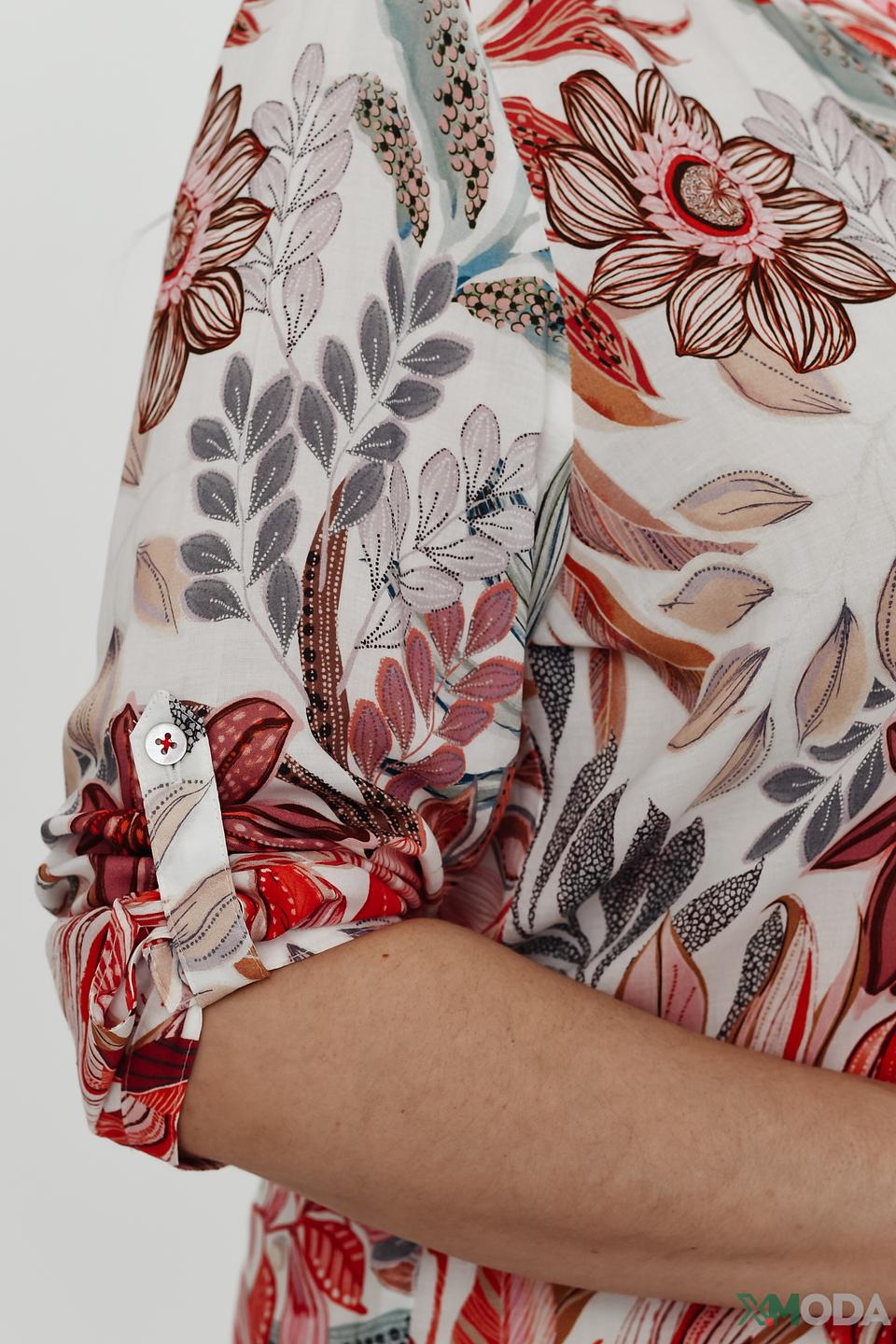 Блуза Erfo с цветочным принтом