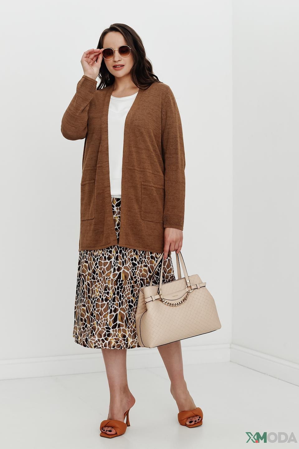 Блуза Frank Walder с завязкой белый