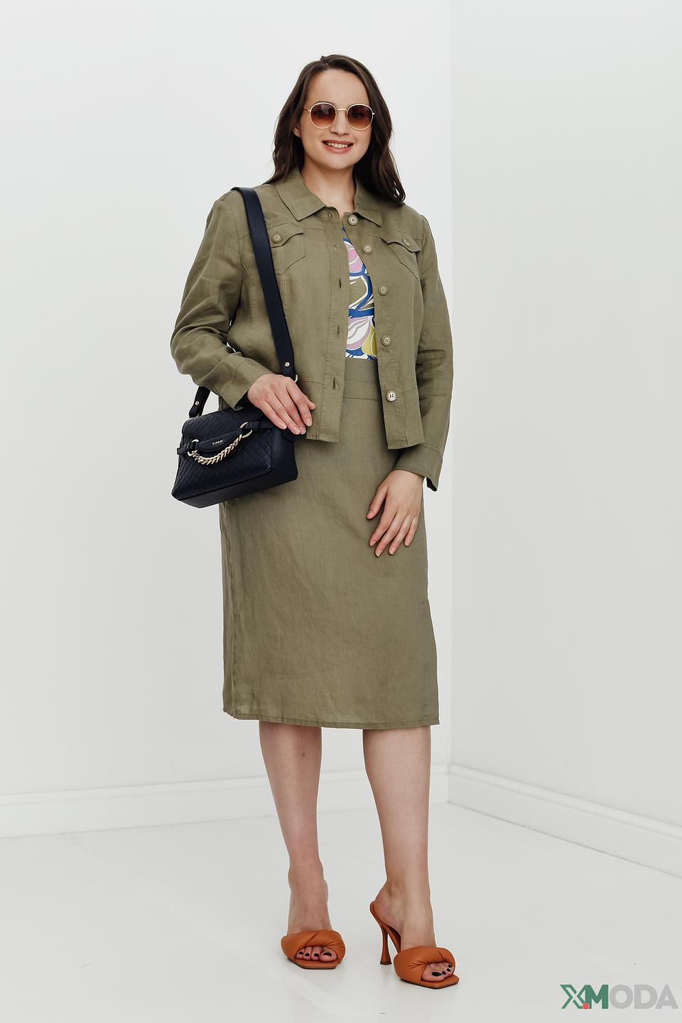 Жакет Barbara Lebek хаки