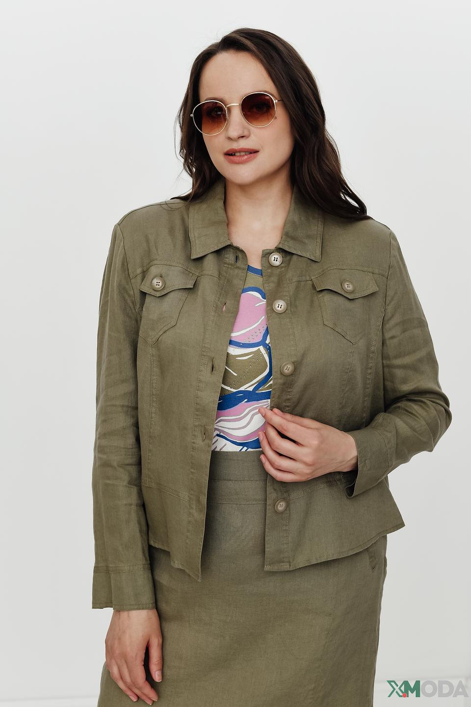 Жакет Barbara Lebek хаки