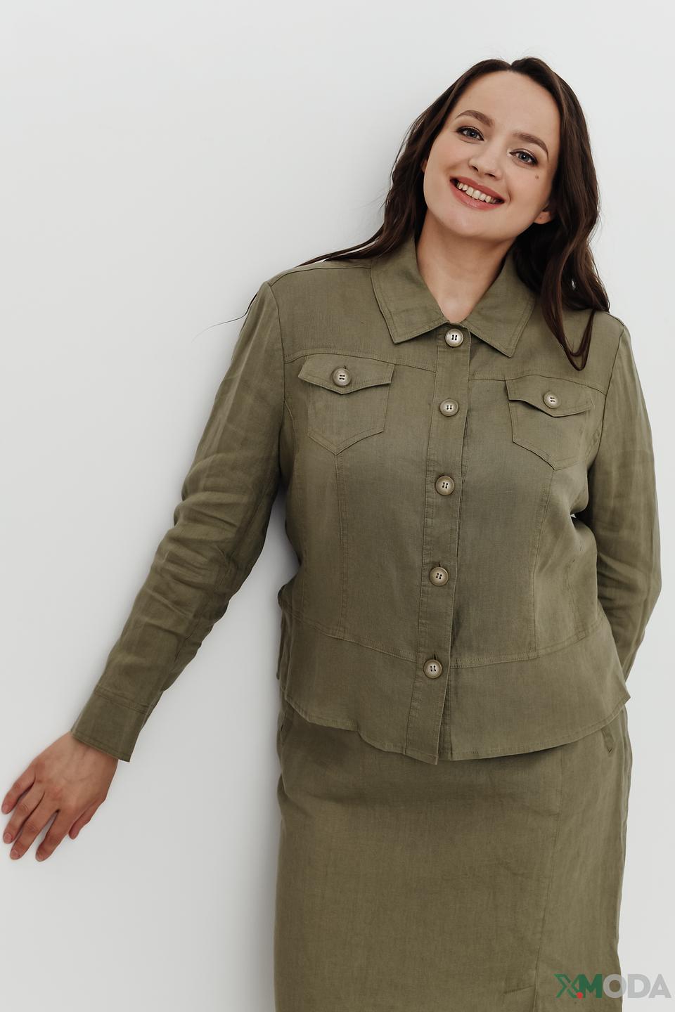 Жакет Barbara Lebek хаки