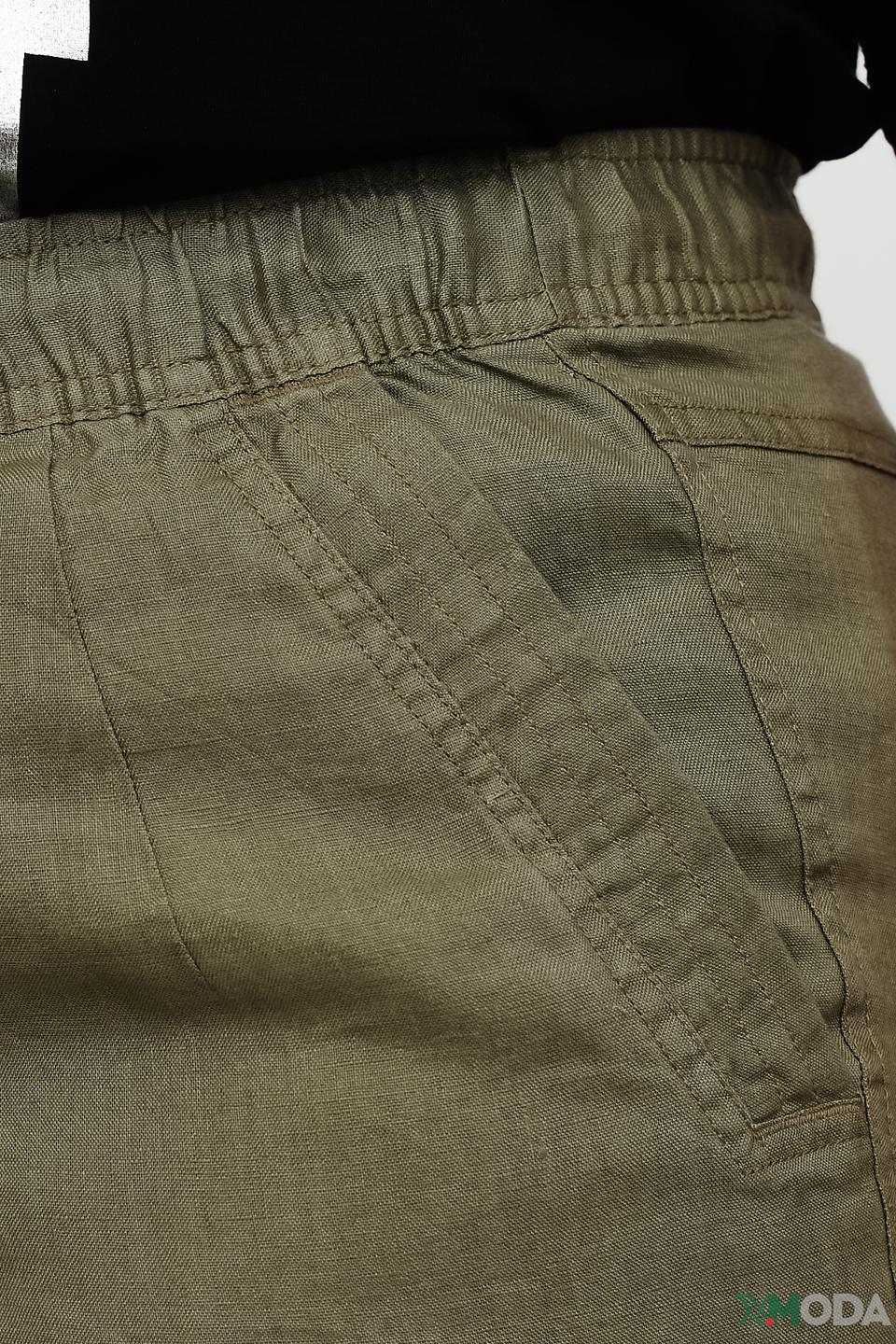 Брюки кюлоты Lebek хаки