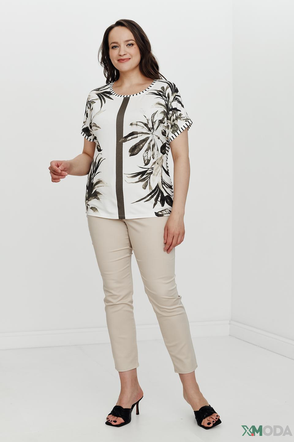 Блуза Frank Walder с принтом