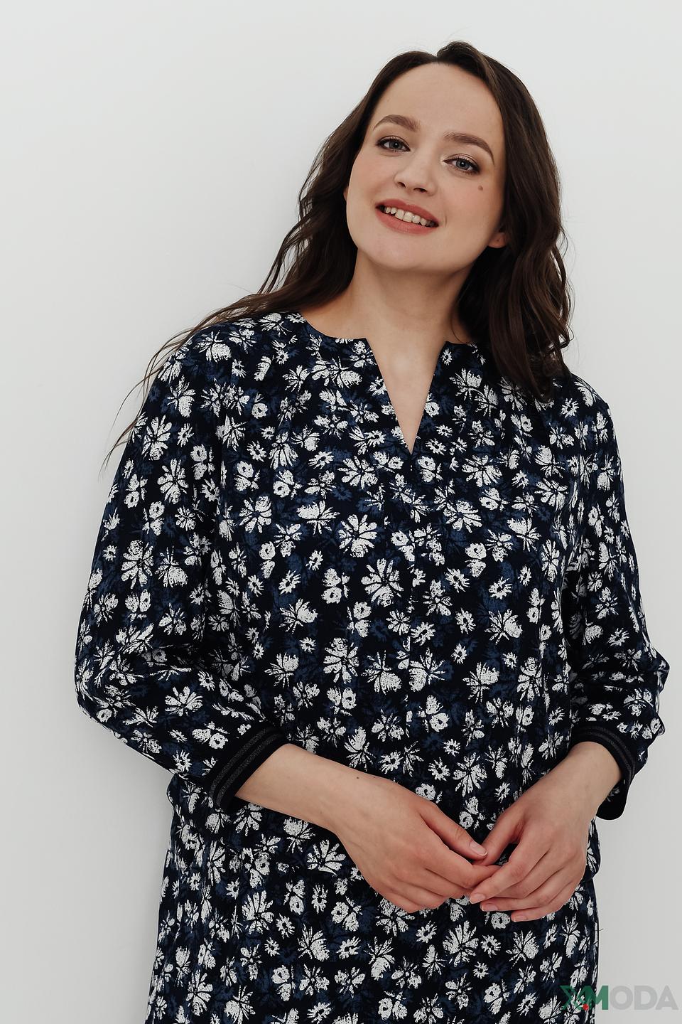 Блуза Thomas Rabe с цветочным принтом