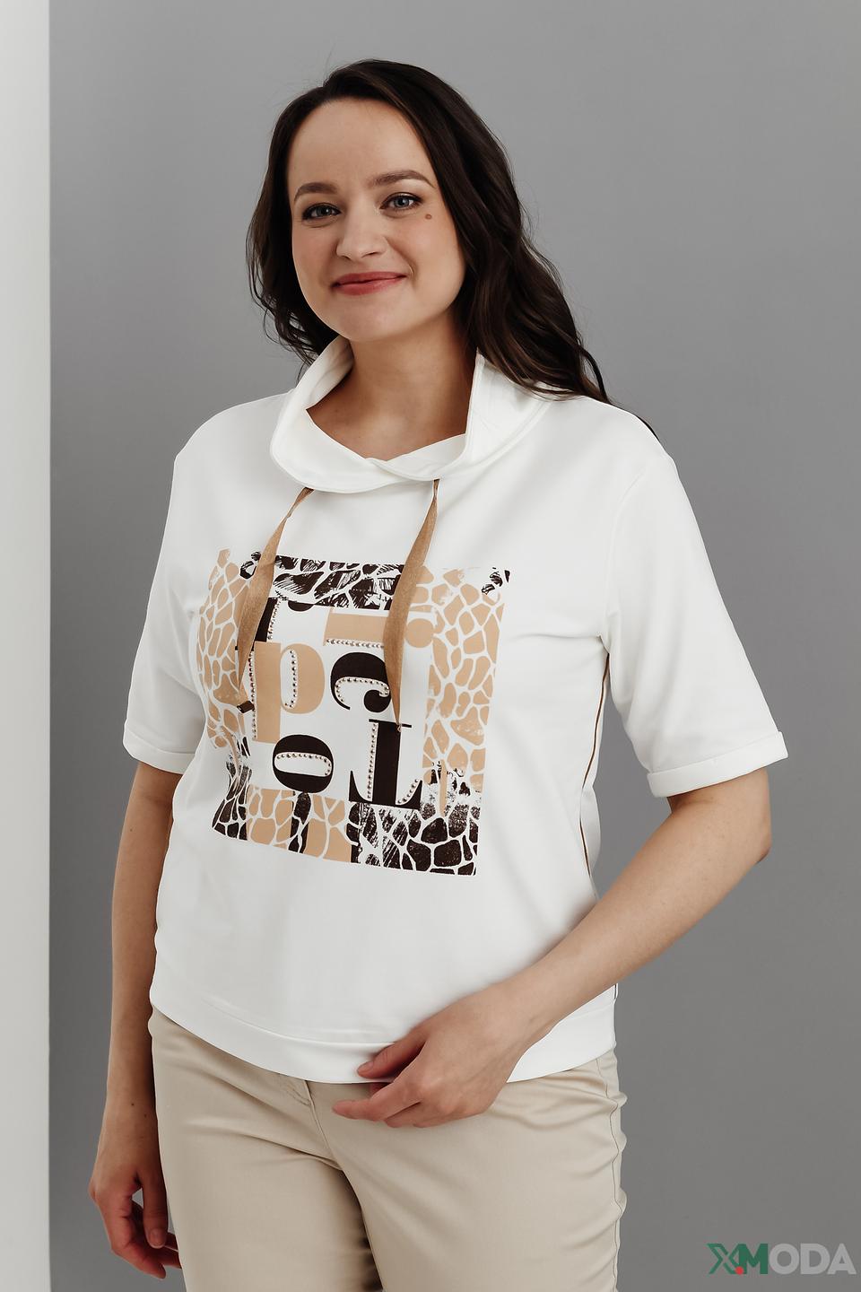 Пуловер Thomas Rabe с принтом