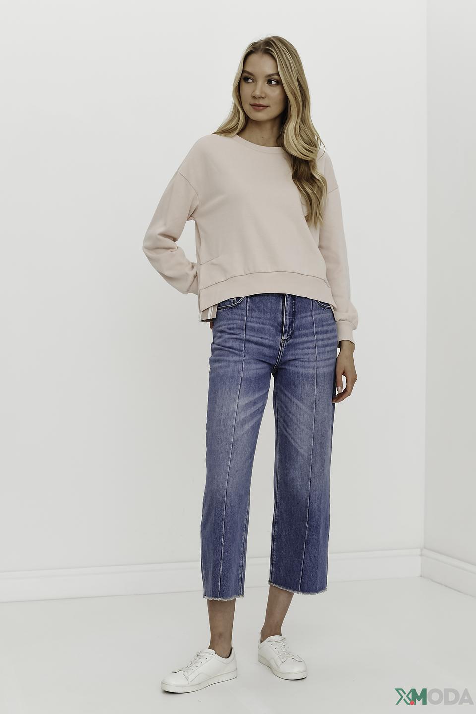 Толстовка Gaudi женская пудровая