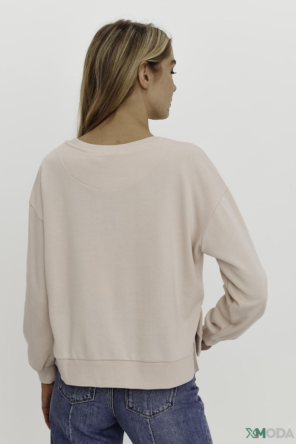 Толстовка Gaudi женская пудровая