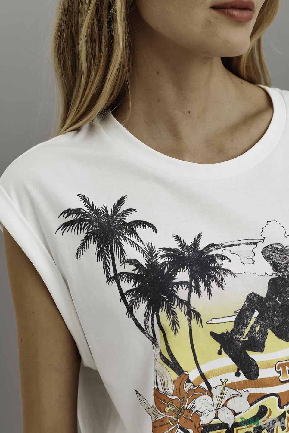 Футболка Twin Set с принтом "Attitude"