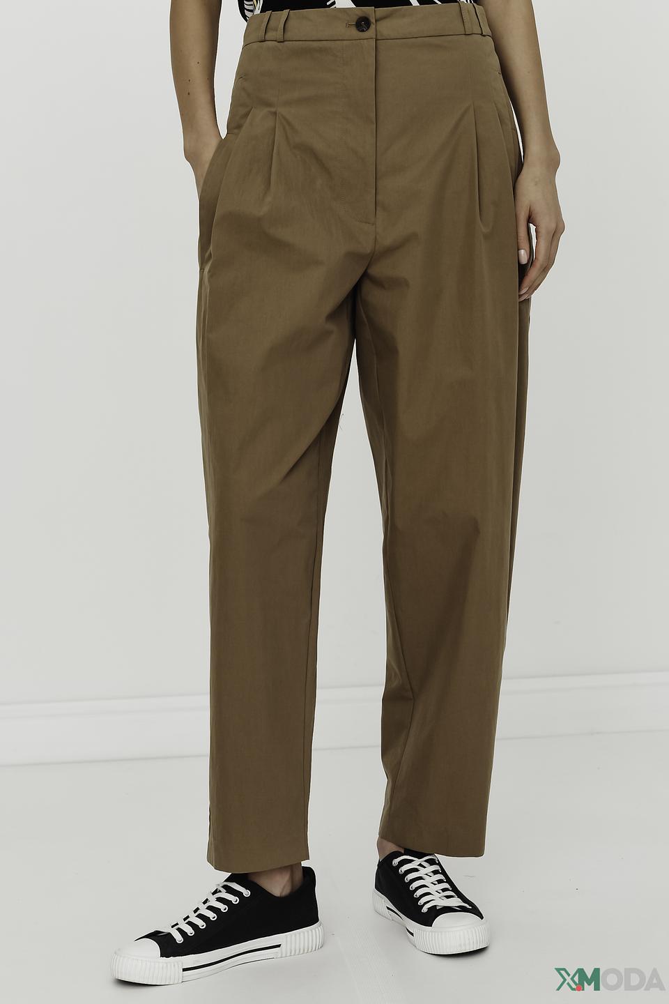 Брюки Twin Set кюлоты бежевые