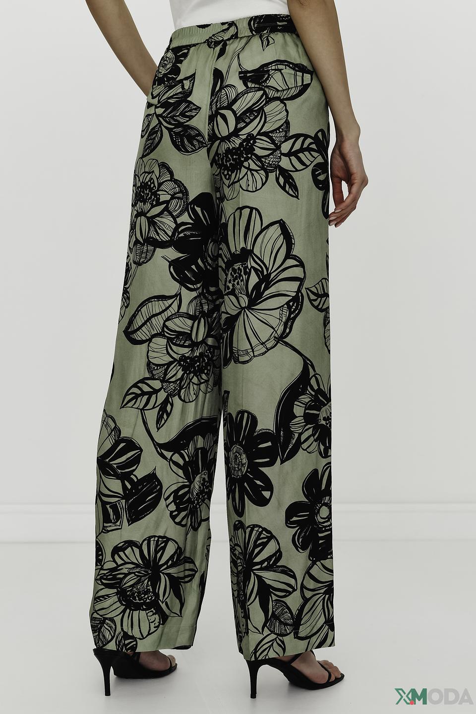 Брюки Luisa Cerano с цветочным принтом