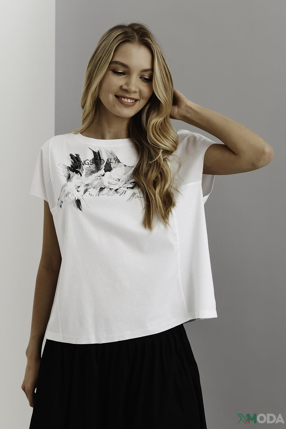 Футболка Marc Cain с принтом