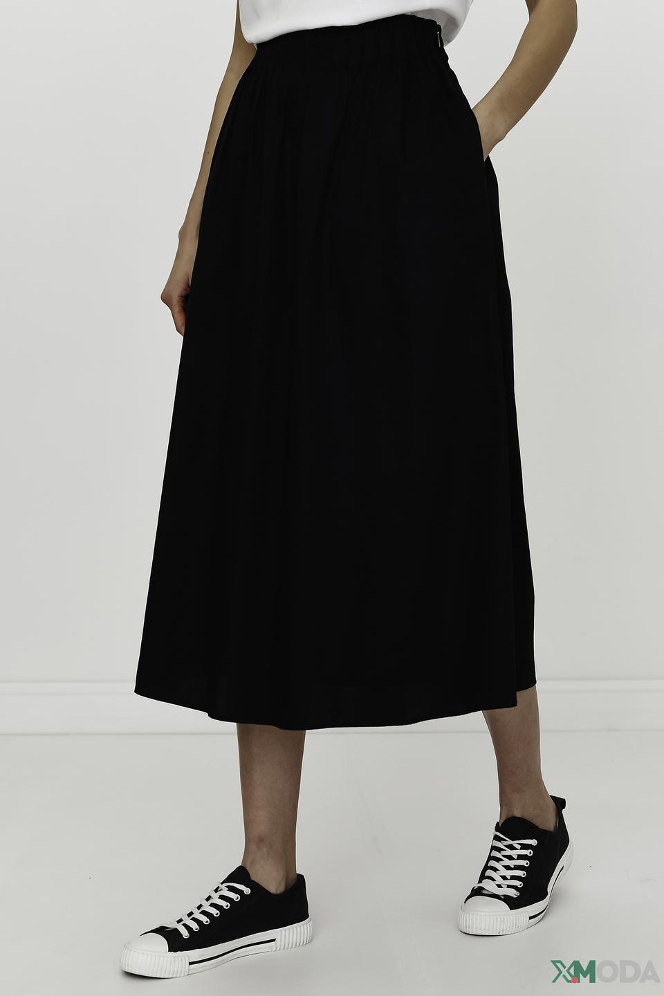 Юбка Marc Cain чёрная, миди