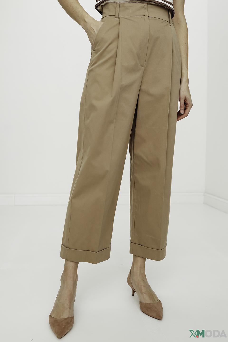 Брюки i Blues палаццо бежевые