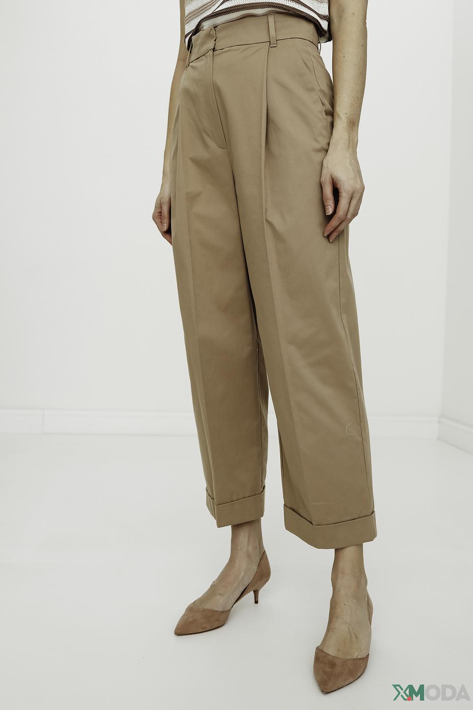 Брюки i Blues палаццо бежевые