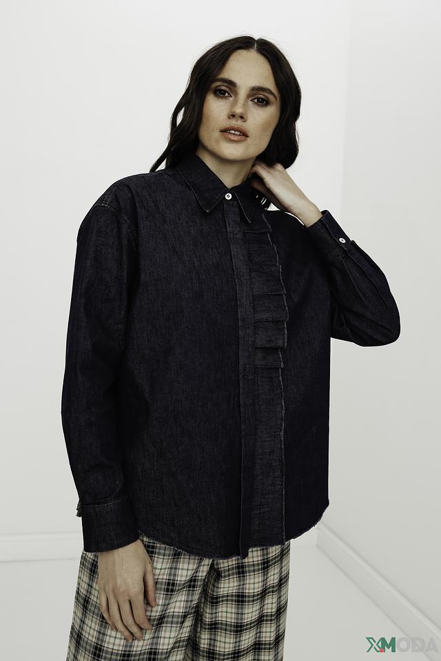 Рубашка Luisa Cerano джинсовая