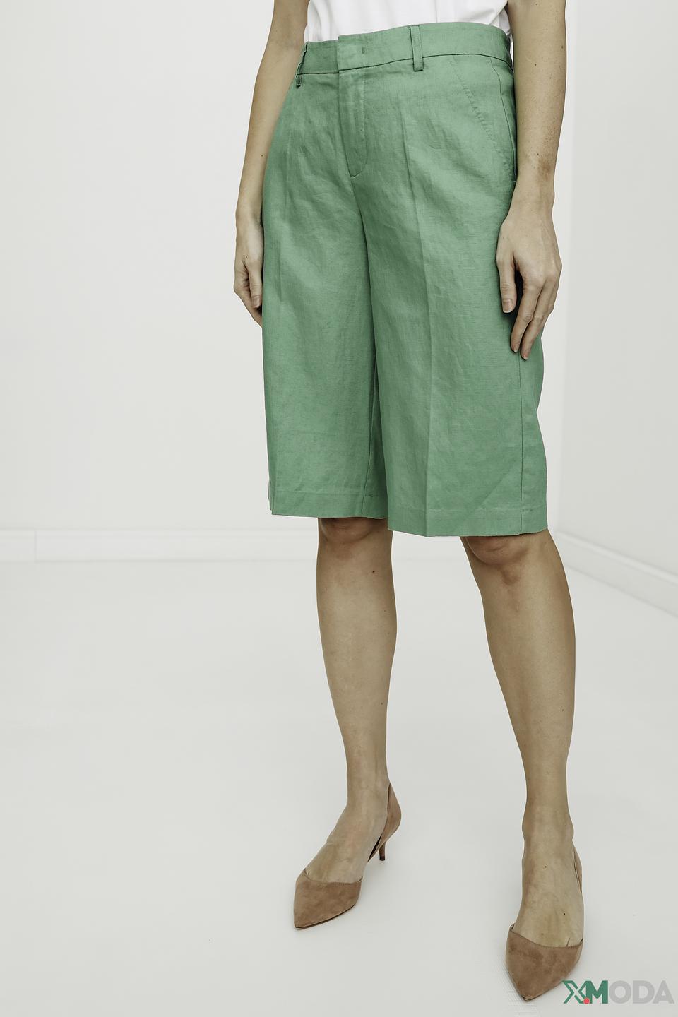 Шорты Oui зелёные