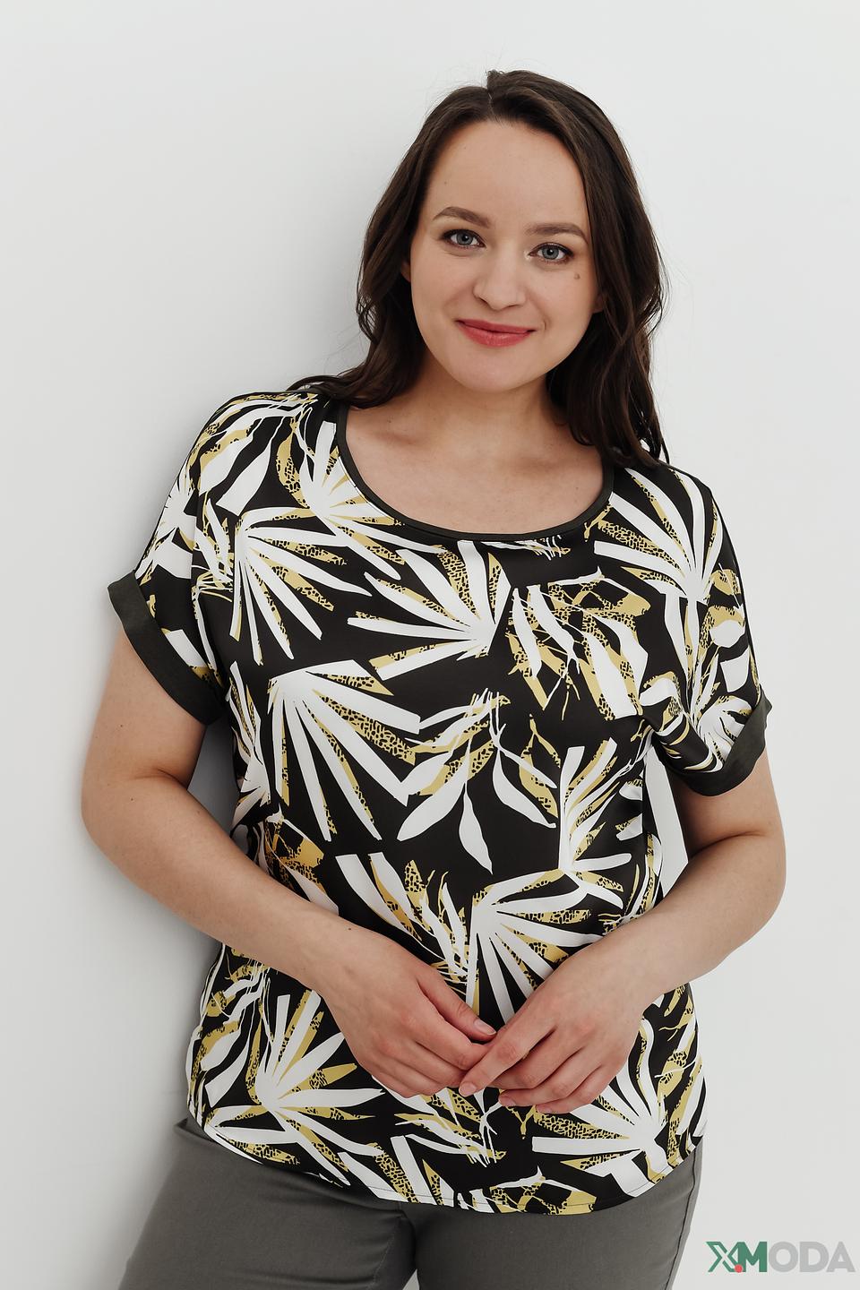 Блуза Frank Walder с принтом