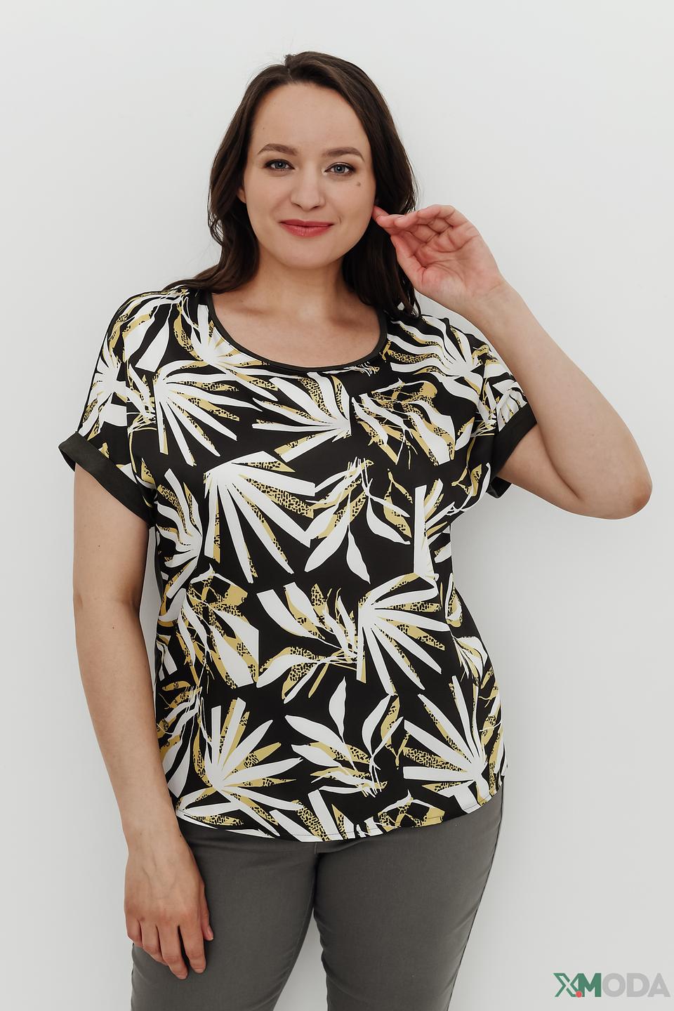 Блуза Frank Walder с принтом