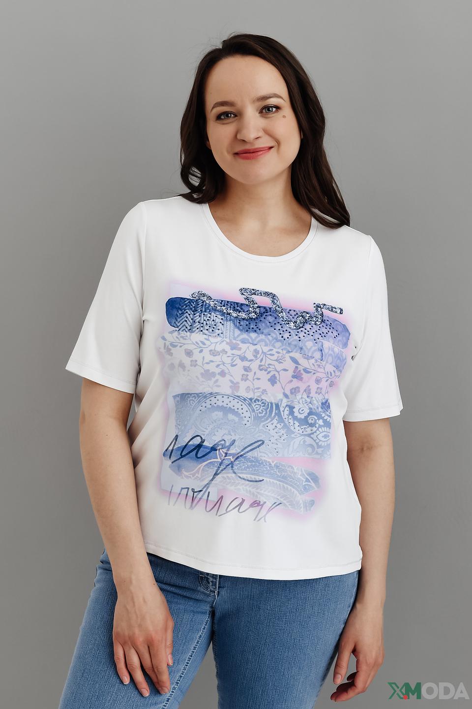 Футболка Thomas Rabe с принтом