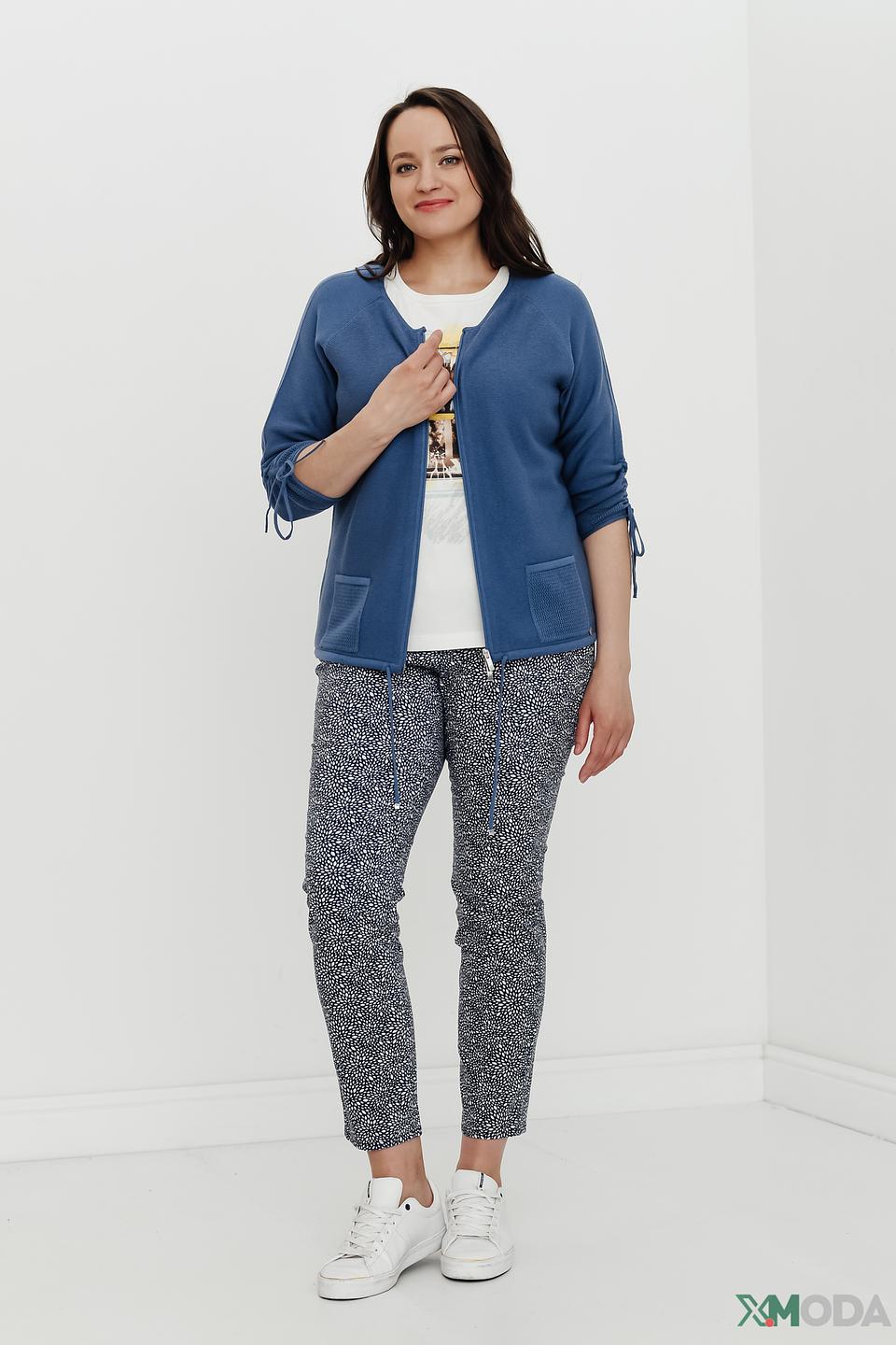 Брюки Relaxed by Toni с принтом