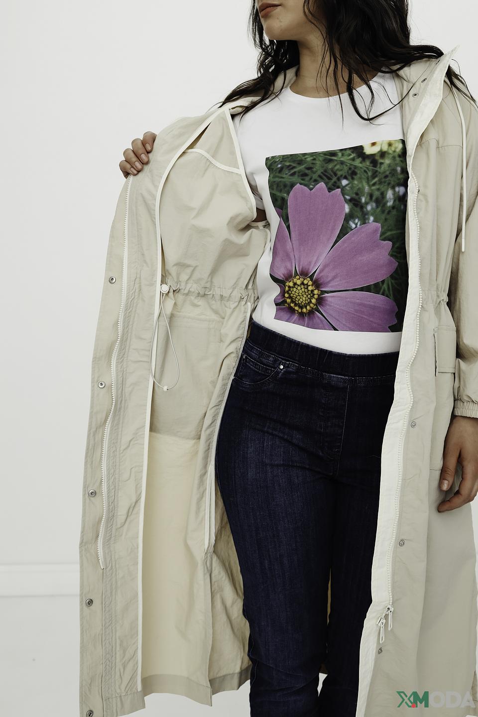 Плащ Tom Tailor бежевый