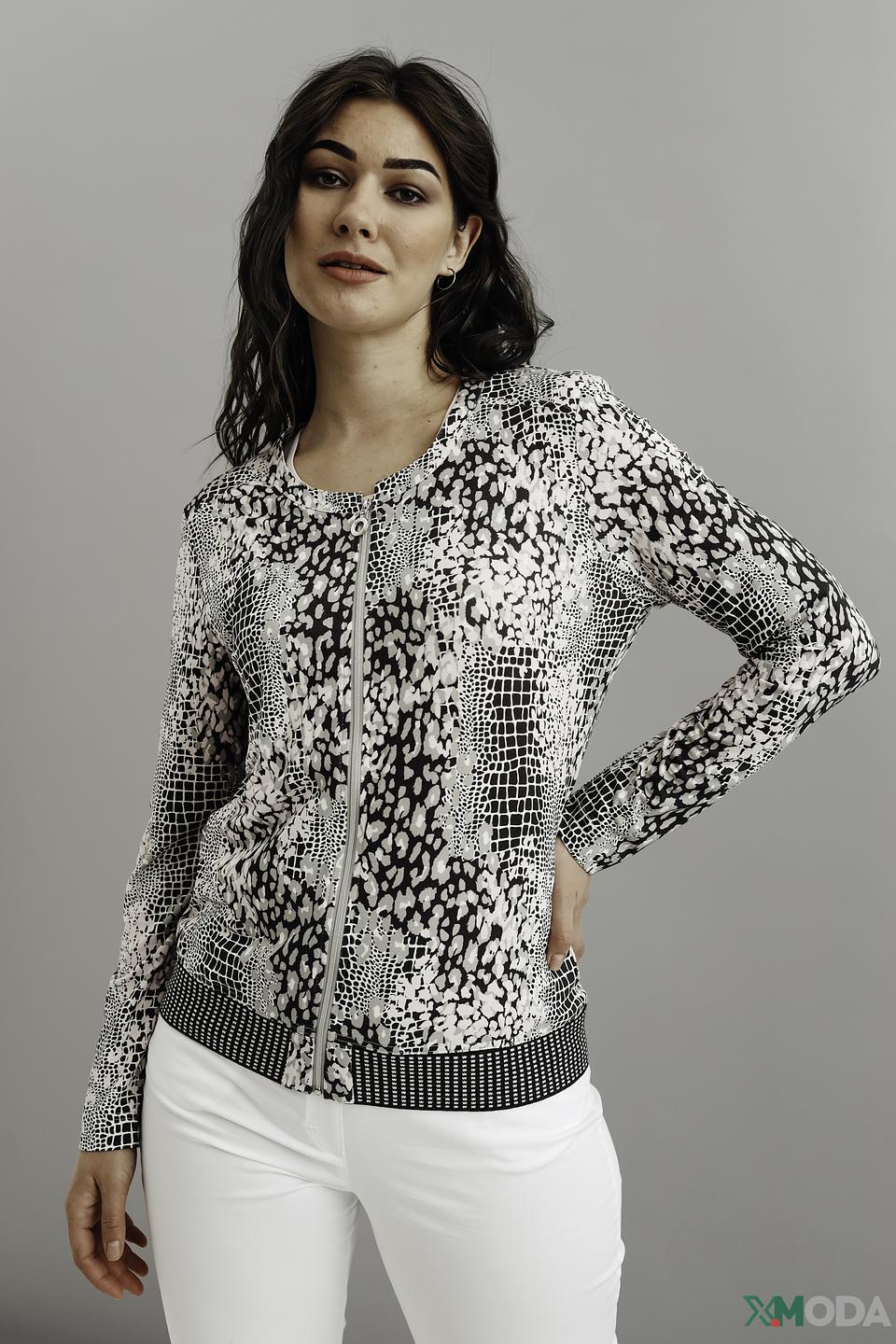 Жакет Eugen Klein с леопардовым принтом