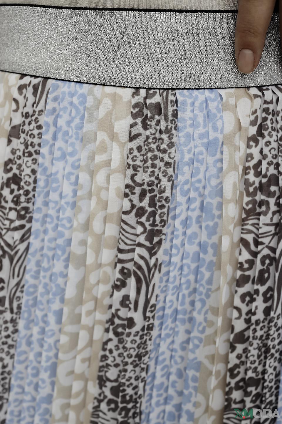 Юбка Eugen Klein плиссе с принтом