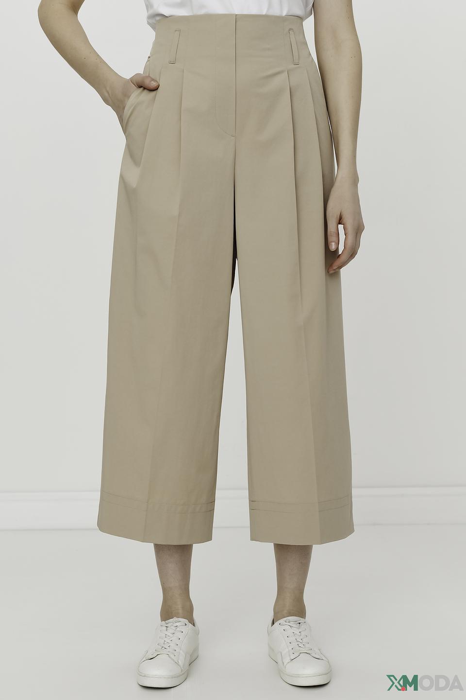 Брюки кюлоты Luisa Cerano бежевые